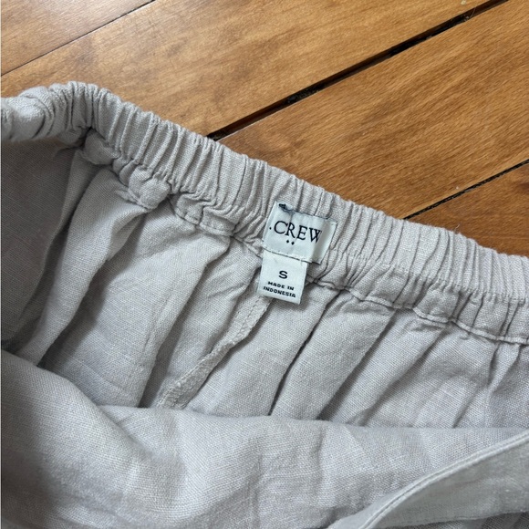 J. Crew Light Gray A-Line Wrap Skirt - Picture 2 of 4